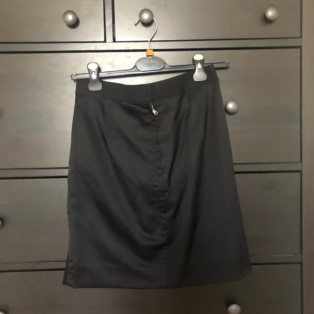 Dolce & Gabbana Black ruffled mini shirt size S - Picture 2 of 5